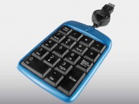 Teclado Numérico con Cable Retráctil